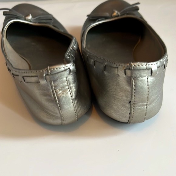 3/$20 😀 Shoes ballet flats in silver - size 1 1/2 - Picture 3 of 5